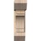 Ekena Millwork Merced Slat Smooth Bracket w/ Offset Brace, Douglas Fir, 7 1/2"W x 22"D x 26"H BKT0806X22X26MRC06SDF - alternate 4